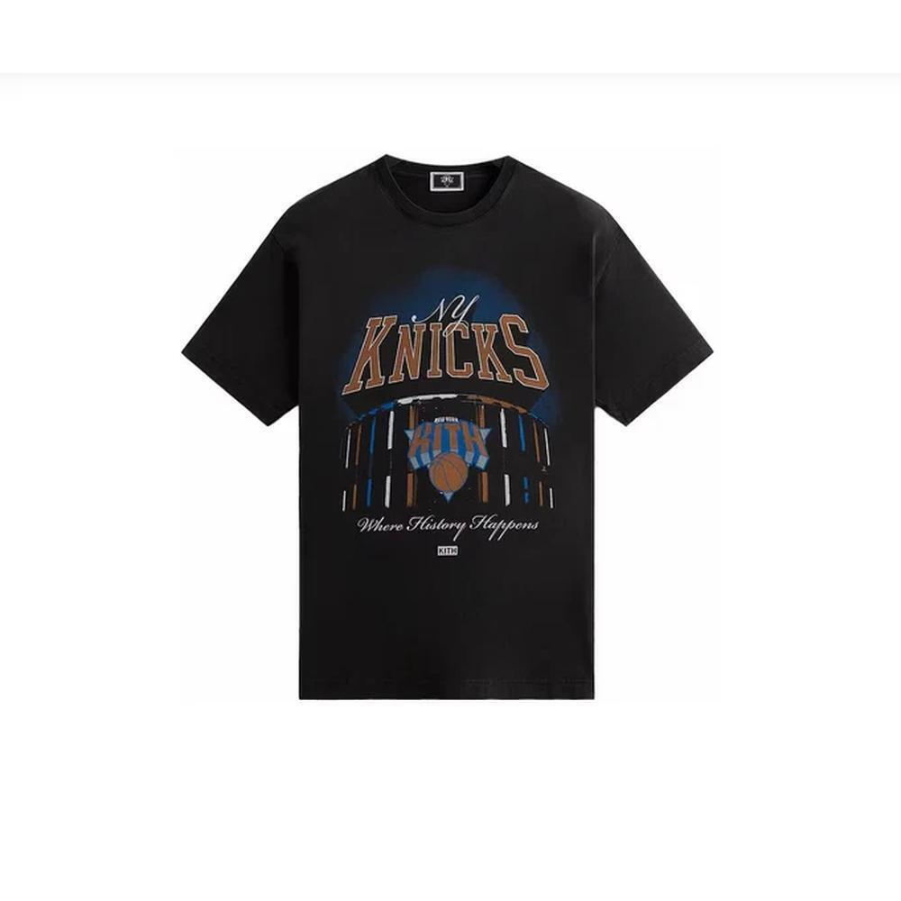 Kith New York Knicks Msg Tee Black Sz M